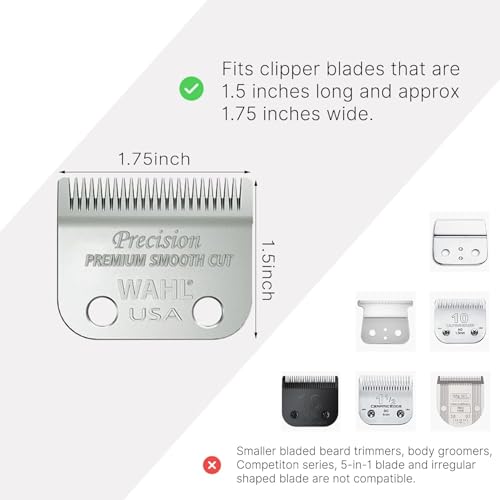 Professional for Wahl Clipper Guards Set, 10 Pcs Coded Cutting Guides #3170-400- 1/16¡± to 1¡± Compatible with All Wahl Clippers