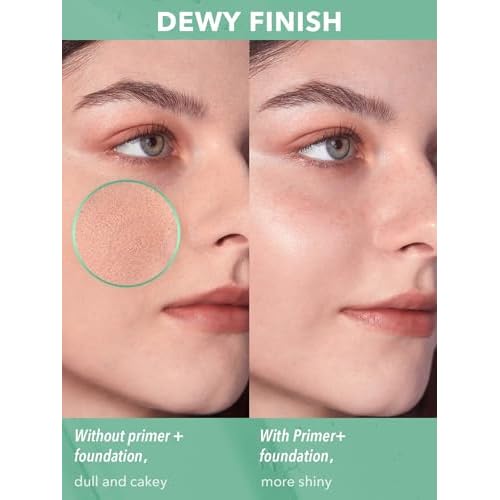 SHEGLAM Good Grip Hydrating Primer Oil Control Moisturizing Primer Gel Smooth Fine Lines Oil And Silicone-Free Face Primer-Green