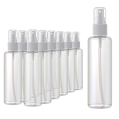 8 oz Mist Spray Bottle, 12 Count, Travel, Multi-use, Refillable, Durable