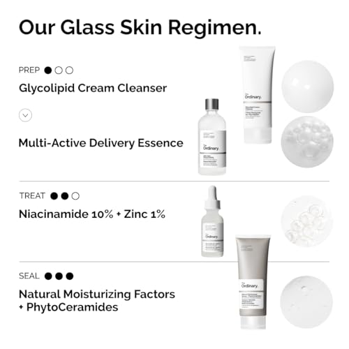 The Ordinary Multi-Active Delivery Essence, Hydrating & Brightening Skincare Face Primer for Softer and Smoother Skin, 3.4 Fl Oz