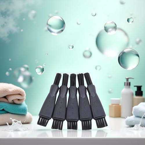 Generic 5pcs Black Plastic Electric Shaver Cleaning Brush Replacement Brushes