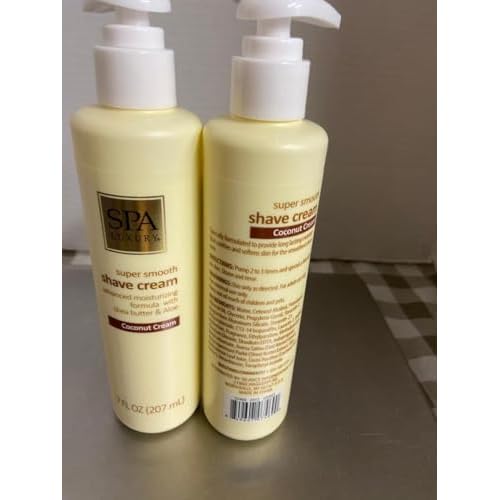 NON AEROSOL SUPER SMOOTH SHAVE CREAM VANILLA LAVENDER 2 EA 7 OZ EA