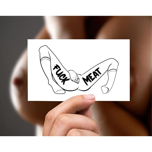 27 Hardcore Words and Phrases Sexy Naughty Kinky Temporary Tattoo for Adults
