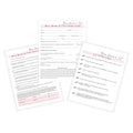 Brow Henna and Tint Intake Forms, Consent, and Aftercare Instruction Cards | 75 pk, 25 of Each | for Client Signature Medical History Information 8.5x11¡± A1