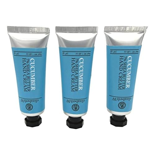 elizabeth W Cucumber Hand Cream, 1.68 Ounce (Set of 3)