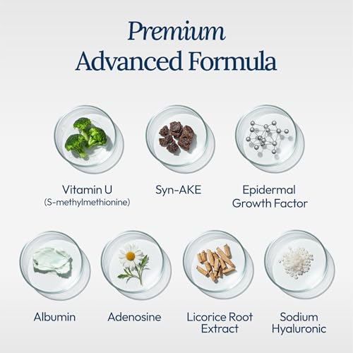 Moisturizing Cream for Face, Korean Skincare Hydrating Facial Cream with Adenosine, Niacinamide, and Ceramide, promotes Anti-Aging Skin, 50ml (1.69 Fl. Oz.)
