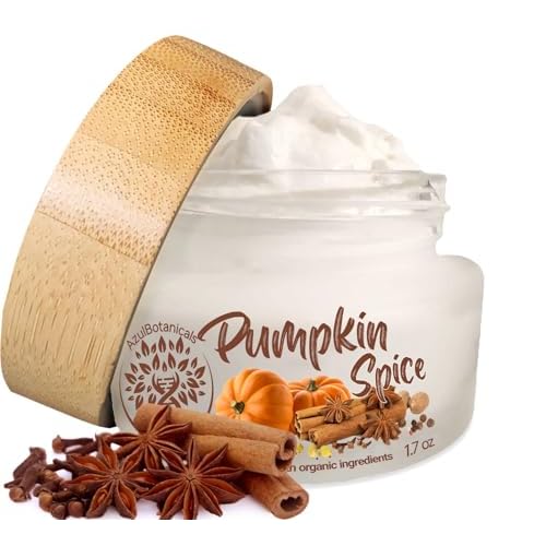 Pumpkin Spice Tallow Balm, with Pumpkin Seed Oil, Calendula Oil, Honey and Pumkin Spice Essential Oil Blend, All Organic Ingredients (1.7 oz)