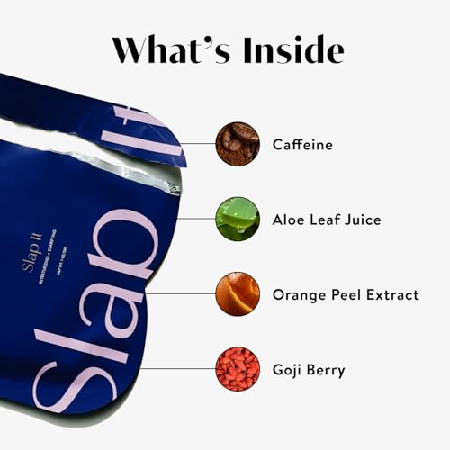 BAWDY Slap It - Caffeine Beauty Butt Mask - Retexturizing + Detoxifying Treatment for Your Behind - 2 Sheets, One for Each Cheek - Clean Beauty Mask for Your Butt (1 Mask - Single Use)