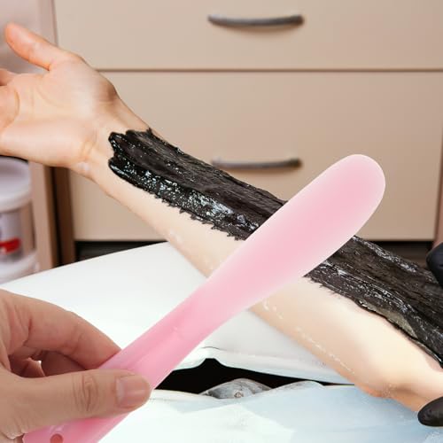 Healifty Makeup Spatula Set 8.07 Inch Silicone Cosmetic Mixing Spatulas for Facial Mask Foundation Creams and Lotions Multifunctional Beauty Tools for Home and Professional Use