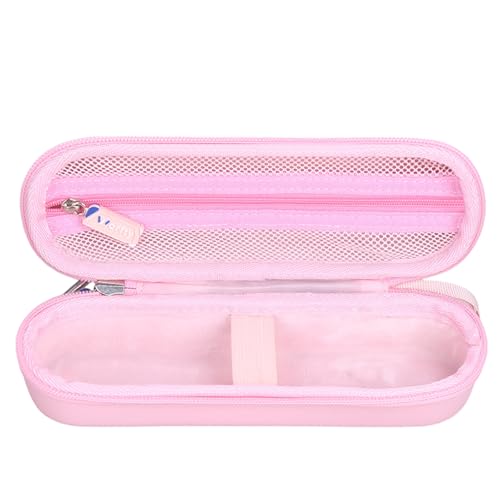 Case for Akunbem bikini trimmer 2 in 1 Electric Razors for Women - Hard Protective Travel Carrying Storage Bag (Case Only) (Pink)