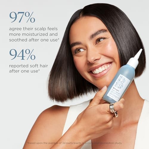 Briogeo Scalp Revival Rosemary Pre-Wash Oil | Moisturizing Scalp Treatment for Dry, Flaky, or Itchy Scalp | Strengthens Hair & Soothes Scalp | Vegan & Cruelty-Free