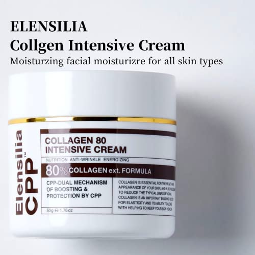 Elensilia CPP Cream 1.76 Fl. Oz. - Adenosine, Botanical Extracts for Plumping, Firming, Hydrating, Moisturizing (Collagen)