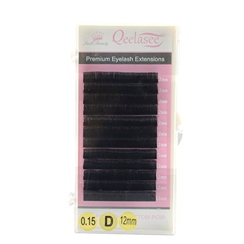 Ellipse Eyelash Extension 0.20mm C Curl 15mm Flat Individual Eyelashes False Lashes Mink Lashes Extensions