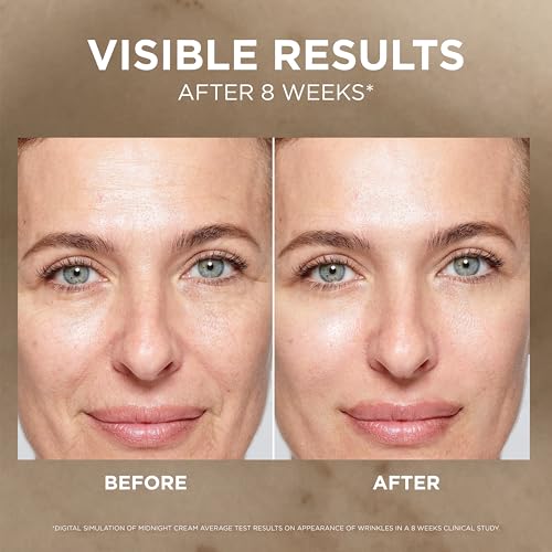 L¡¯Oreal Paris Age Perfect Anti-Aging Midnight Face Cream + Midnight Eye Cream, Smooths Wrinkles & Reduces 8 signs of Eye-Aging + Face Cream Face Serum Samples