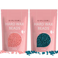 Ajoura 2 lb Rose Hard Wax Beads + 1 lb Aloe Hard Wax Beads for Hair Removal, All-purpose Wax Beans for Sensitive Skin, Large Area Coarse Hair Removal, Refill Bag for Brazilian Bikini, Face, Eyebrows