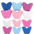 Disposable Plastic Eyelash Flower Glue Ring Lash Extension Blossom Holder Cup (#3 butterfly)