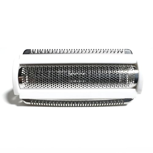 maxeylead Replacement Head Compatible With Finishing Touch Flawless Underarm Hair Removal Electric Razor Device Woman Shaver Accessory (Silver)