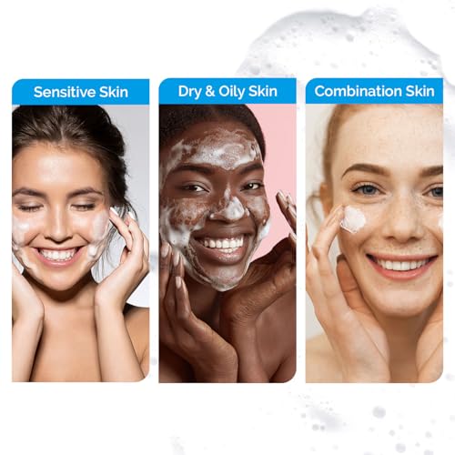 BENETUS Lacto Alaska Bubble Foam, Facial Cleanser, Face Wash, Moisture Balance, for Sensitive Skin Korean Skincare 200ml