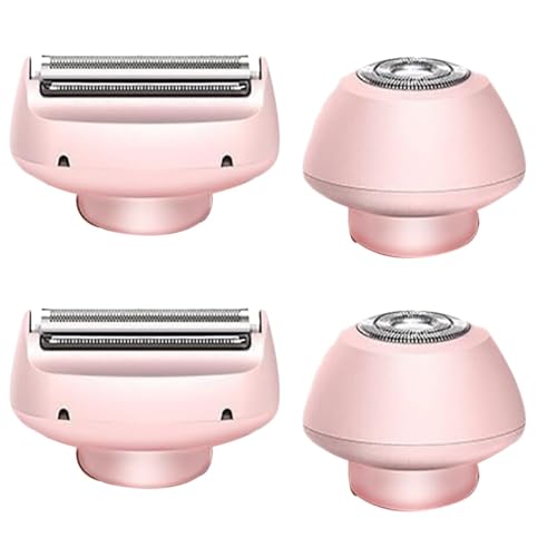 Universal Replacement Heads for Women¡¯s Electric Shavers ? Compatible with Most 2-in-1 Epilator & Razor Devices (2 Pairs of Replacement Heads, Set)
