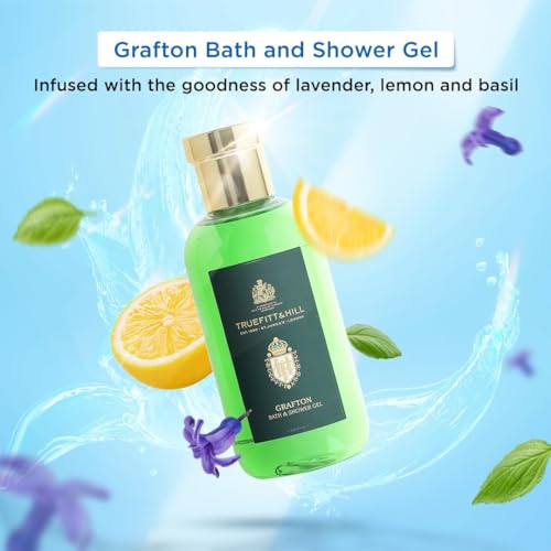 Truefitt & Hill Grafton Bath & Shower Gel, 200Ml, 6.7 Ounce