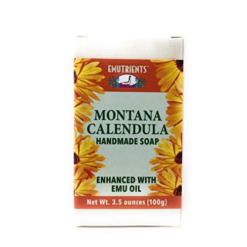 Montana Emu Ranch - Montana Calendula Handmade Soap 3.5 Ounce Bar