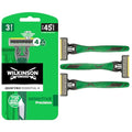 Wilkinson Sword Quattro Titanium Sensitive Men's Disposables Razors x 3