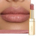 Oulac Pink Nude Matte Lipsticks for Women, Silky Velvet Matte Lipstick, Soft Smooth Texture, High Impact Lip Color, Not Dry Lightweight Formula Infused with Vitamin E, Vegan&Cruelty Free RM02
