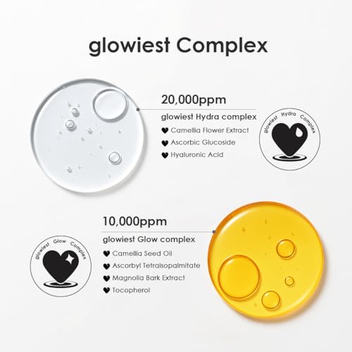 glowiest Dream Glow Camellia Essence Mist- Glass Skin Hydration & Soothing. Glow-Booster ; All In One Multi Mist+Toner+Serum l 75% Camellia Flower Water (2.70 fl. oz (80 ml)) (Pack of 2)