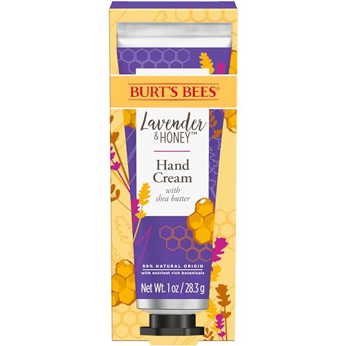 Burt's Bees Lavender & Honey Hand Cream with Shea Butter, 1 Oz (Package May Vary)