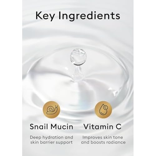 MISSHA Cell Renew Snail Mucin Vitamin C Toner 5.07 Fl oz - Korean Skincare Facial Toner for Glass Skin, 90% Snail Mucin Vita Complex, Deep Hydration, Improves Skin Texture, Paraben Free