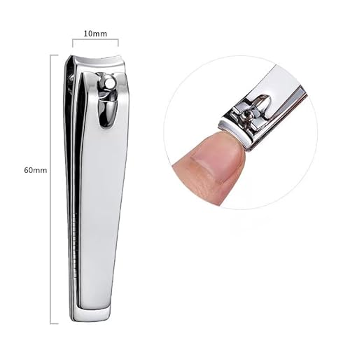 120 Pack Nail Clipper Set Flat Fingernail Clipper Toenail Clippers£¬Stainless Steel Bulk Nail Clippers, Portable Nail Cutter Toe Nail Clippers for Women Man Adult Homeless Care