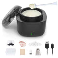 Nose Wax Kit Men, Nose Hair Waxing Kit with 158¡ÆF Smart Temp Control, 40 Sticks, 100g Wax, Painless Nose Hair Removal with USB-C Fast Heating, Upgraded Capacity, Multi-Accessories