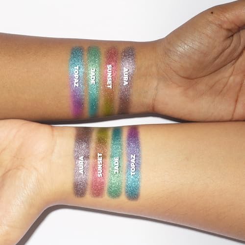 L.A. Girl Shade Shifter Duo Chrome Eyeshadow, Jade GES246