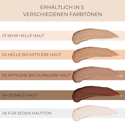 M. Asam Magic Finish Make-Up Mousse (1.01 Fl Oz) ? 4in1 Primer, Foundation, Concealer & Powder With Buildable Coverage, Hides Redness And Dark Spots, Vegan, For Light To Medium Skin Tones