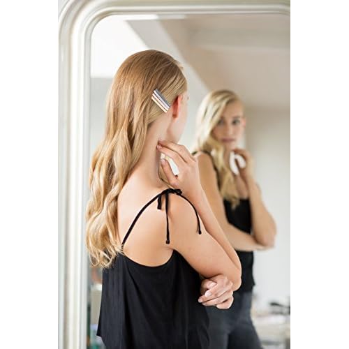 Diane 1907 Metallic Wide Bobby Pins, 4 Pack (4 Count, Unisex, Adults)