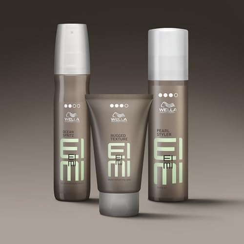 Wella Professionals EIMI Rugged Texture | Matte Texturizing Paste with Strong Hold & Definition | Hair Styling Pomade | 2.53 Fl Oz