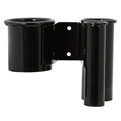 Saloniture Wall Mount Hair Iron and Blow Dryer Holder - Salon Appliance Rack