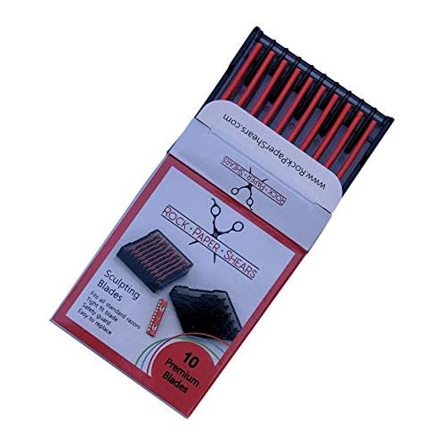 Sculpting Razor Replacement Blades for Styling Hair 10 Count