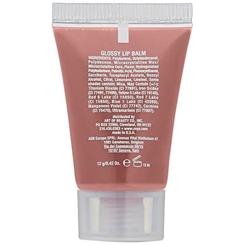 ZOYA Lip Gloss, Flirt, 0.42 oz. (Pack of 1)
