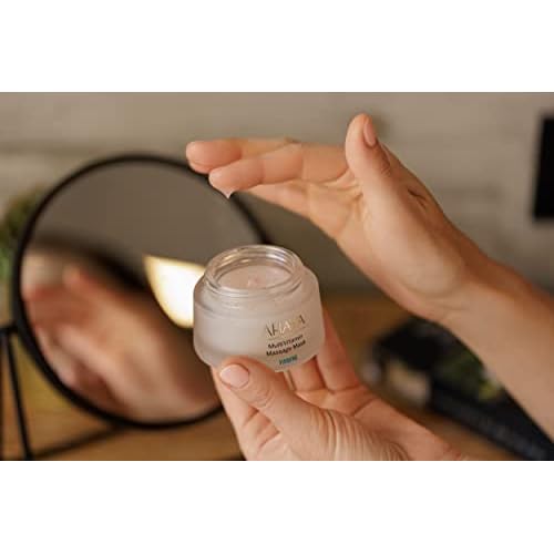 AHAVA Firming MultiVitamin Massage Mask - Enhances Firmness, Luminosity & Radiance, Enriched with Antiaging Vitamin C, Pro B5, B3, D & Exclusive Osmoter, Blend of Dead Sea Minerals, 1.7 Fl.Oz