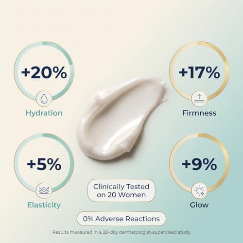 SEACRET Minerals Bio Skin Glow Advanced Radiance Cream, Deeply Hydrating Facial Moisturizer, 1.7 Fl Oz / 50 ml