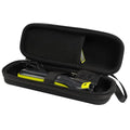 Hard Travel Carrying Case for Hybrid Electric Trimmer and Shaver, Portable Organizer Storage Bag for QP2520, QP2530, QP2620, QP2630- Black