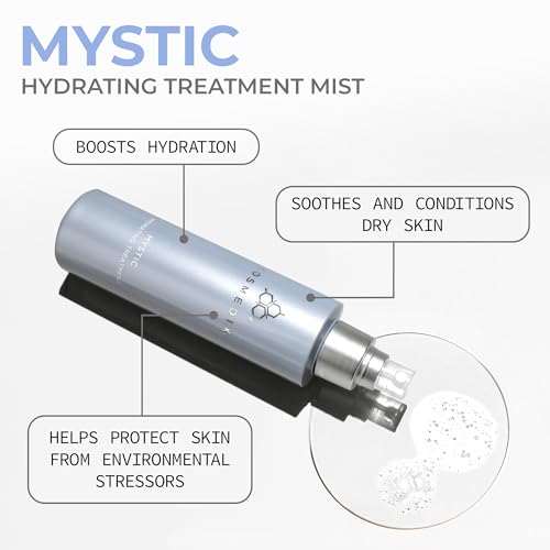 COSMEDIX Mystic Face Moisturizer ? Oil-Free Hydrating Mist for Oily, Sensitive & Blemish-Prone Skin ? Lightweight Plant-Based Formula for Radiant, Refreshed Glow ? 150 ml / 5 fl oz