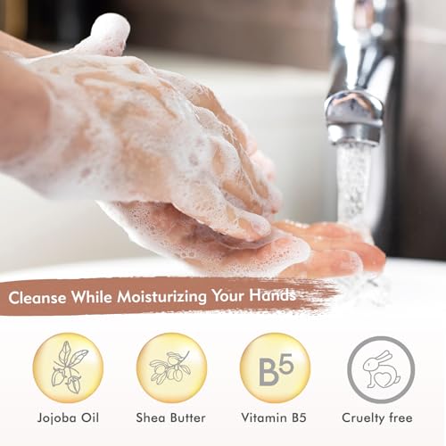 ROMIIE ZOI Liquid Hand Soap Refill Gift Set ? Sweet Vanille Scent, 3 Pack (26 Fl Oz Each), Plant-Based, Biodegradable & Gentle Formula for Daily Use in Kitchen, Bathroom & for Sensitive Skin