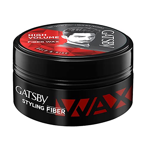 Gatsby Hair Styling Fibre Wax Bold and Rise, 75g