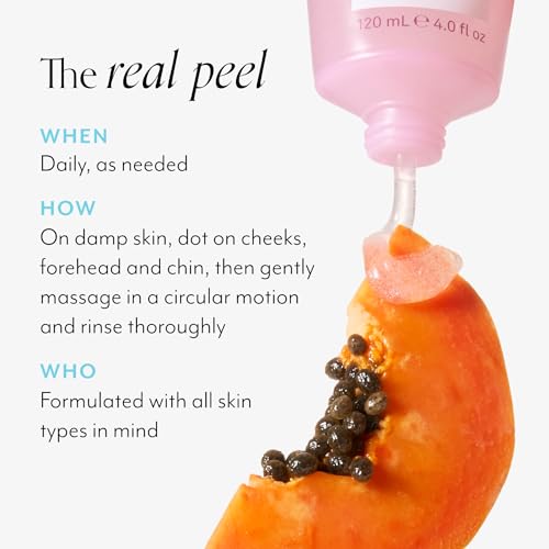 Bliss Jelly Glow Peel¢â Gentle Non-Abrasive Cleanser and Exfoliator With Fruit Enzymes - 4 Oz - Nourishes and Hydrates Skin - Clean - Vegan & Cruelty Free