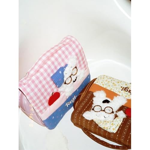 Tagi. Haha Cosmetic Bag Toiletry Bag Travel Makeup Bag (Citrus Chocolate)