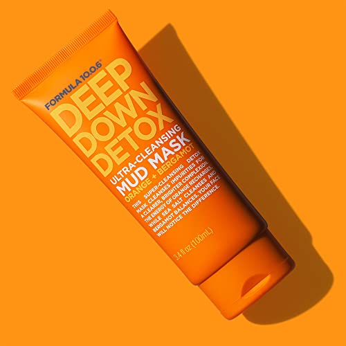 FORMULA 10.0.6 Deep Down Detox Ulta Cleansing Facial MudMask 3.4 fl oz (100ml)
