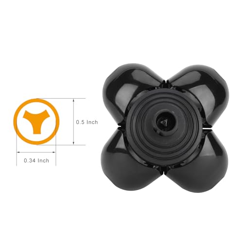 1 PCS Head Shaver Replacement Blades,Valentines Day Gifts for Him Mens Husband Dad - Birthday Gift Ideas for Dad, 5-Blade Shaver Heads for Bald and Face Hair with Cleaning Brush