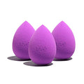 UV? Beauty Sponge Makeup Blender 3 Pack - Violet Makeup Sponges for Blending Foundations, Powders & Creams - Concealer Applicator Offers Full Coverage Vegan & Cruelty-Free Stays Clean Longer